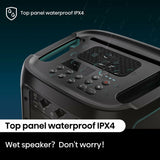 Portable Bluetooth Speakers Hisense PARTY STORM Black 300 W-7