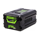 Rechargeable lithium battery Greenworks G60B5 5 Ah 60 V-0