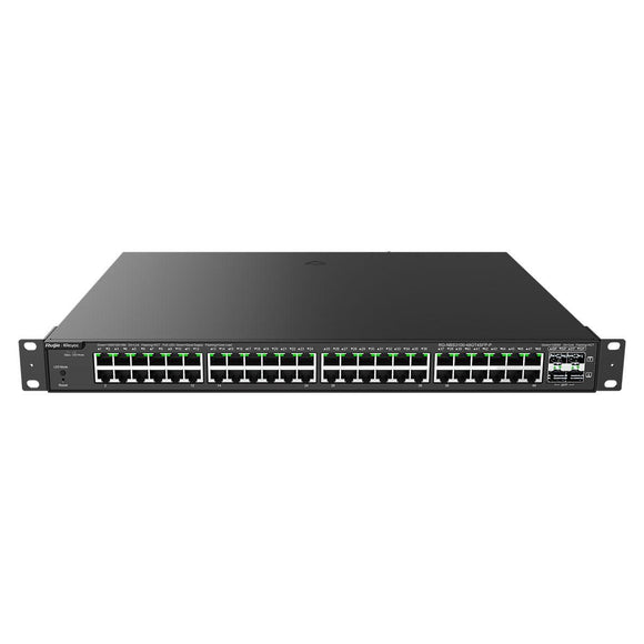 Switch|RUIJIE|Type L2|48x10Base-T / 100Base-TX / 1000Base-T|4xSFP|PoE ports 48|RG-NBS3100-48GT4SFP-P-0
