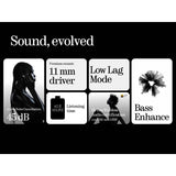 Headphones with Microphone Nothing A10600061 Black-17