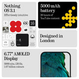 Smartphone Nothing PHONE(3A) 6,77" 8 GB RAM 128 GB Black-3