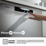 Dishwasher Hisense HS643C90X Silver-8