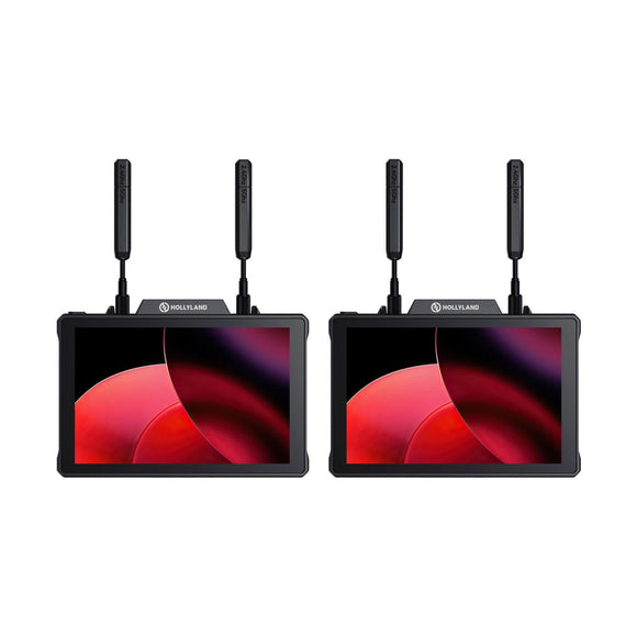 Hollyland Pyro 7 Kit Dual 7 Inch Wireless Transceiving Monitor 4K Video Input 400m Range-0