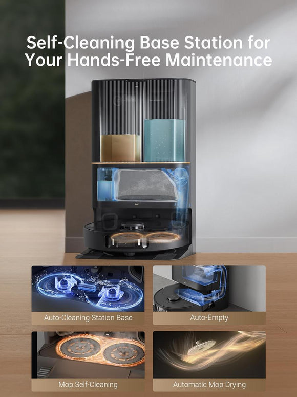 Robot Vacuum Cleaner Dreame DREAME X30 Ultra 6400 mAh-0