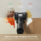 Dreame Stick Vacuum H15 Pro Wet & Dry 400W 0.7L Self-Cleaning Display-13