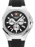 Swiss Alpine Military Men's Watch 7005-9837 Quartz 10 ATM Chronograph