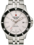 Swiss Alpine Military Watch 7022-1132 Gent Quartz 10 ATM Mineral Glass 46 mm