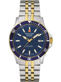 Swiss Alpine Military Watch 7022-1145 Gent Quartz 5 ATM Mineral Glass