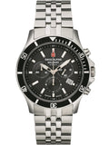 Swiss Alpine Military Watch 7022-9137 Quartz 5 ATM Chronograph Official Box