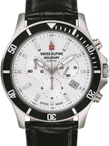 Swiss Alpine Military Watch 7022-9532 Gent Quartz 46 mm 10 ATM Chronograph