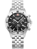 Swiss Alpine Military Watch 7024-9137 Quartz 10 ATM Mineral Glass 46 Mm Official Box