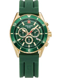 Swiss Alpine Military Watch 7034-9814 Quartz 10 ATM 46 mm Chronograph Official Box