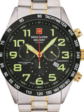 Swiss Alpine Military Watch 7047-9147 Quartz Chronograph 10 ATM Official Box