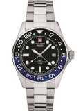 Swiss Alpine Military Watch 7052-1132 Gent Quartz 10 ATM Mineral Glass Date