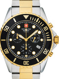 Swiss Alpine Military Watch 7053-9147 Quartz 10 ATM Mineral Glass 46 Mm