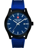 Swiss Alpine Military Watch 7055-1875 Gent Quartz 10 ATM Mineral Glass