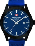 Swiss Alpine Military Watch 7055-1875 Gent Quartz 10 ATM Mineral Glass