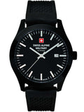 Swiss Alpine Military Watch 7055-1877 Quartz 5 ATM Mineral Glass Date Official Box