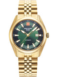 Swiss Alpine Military Watch 7091-2114 Quartz 10 ATM Sapphire Glass 46 mm Official Box