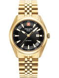 Swiss Alpine Military Watch 7091-2117 Quartz 10 ATM Sapphire 46mm Official Box