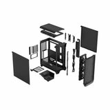 ATX Semi-tower Box Fractal Black-3