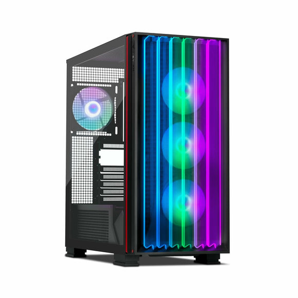 ATX Semi-tower Box Yeyian Mirage X Cristal Templado Multicolour-0