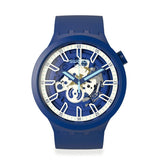 Men's Watch Swatch ISWATCH BLUE (Ø 47 mm)-0