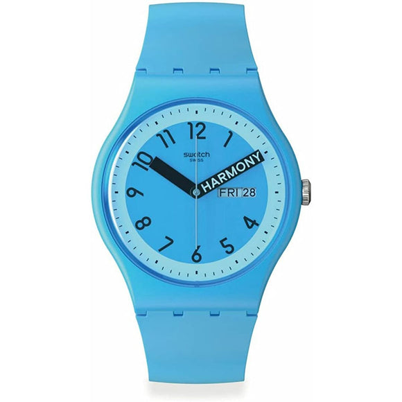 Men's Watch Swatch PROUDLY BLUE (Ø 41 mm)-0