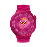 Men's Watch Swatch SB05P102 Pink (Ø 47 mm)-0