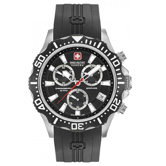 Men's Watch Swiss Military Hanowa SM06-4305.04.007 Black-0