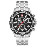 Men's Watch Swiss Military Hanowa SM06-5305.04.007 Black Silver-0