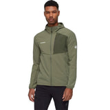 Men's Sports Jacket Mammut Madris Light Ml Olive-3