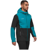 Men's Sports Jacket Mammut Linard Guide Hs Blue-2