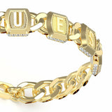 Ladies' Bracelet Guess JUMB05012JWYGS Golden-2