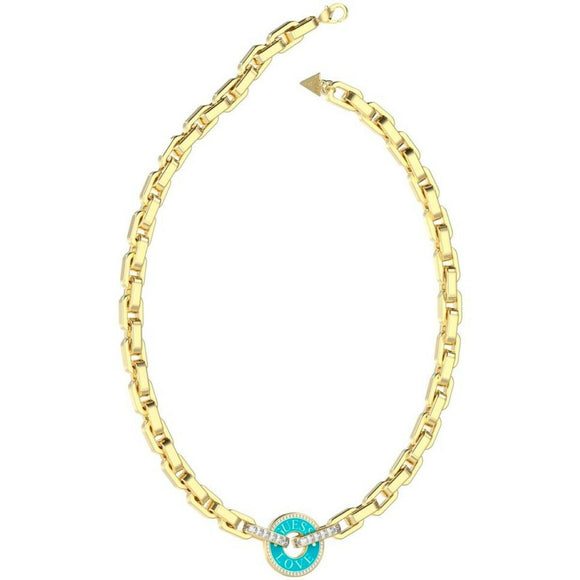 Ladies' Necklace Guess JUBN04074JWYGTQT-U Golden-0