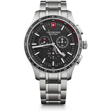 Men's Watch Victorinox V241816 Black Silver-5
