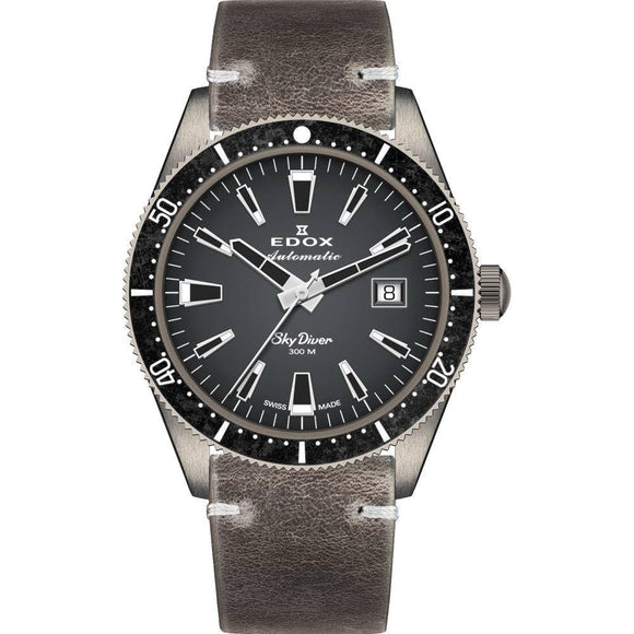 EDOX Skydiver 80126 3VIN GDN Man Mechanical Watch-0
