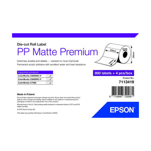 Printer Paper Epson 7113419 White (4 Units)-0