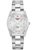 Swiss Alpine Military Watch 7716-1132 Quartz Stainless Steel 40-42 Mm