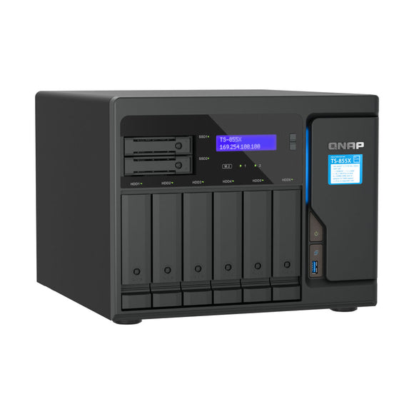 Network Storage Qnap TS-855X-8G Black-0