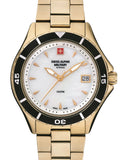 Swiss Alpine Military Watch 7740-1113 Quartz 10 ATM Mineral Glass Date Official Box