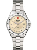 Swiss Alpine Military Watch 7740-1138 Quartz 10 ATM Mineral Glass Date