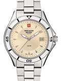 Swiss Alpine Military Watch 7740-1138 Quartz 10 ATM Mineral Glass Date