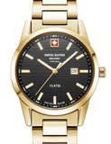 Swiss Alpine Military Watch 7767-1117 Quartz 10 ATM Date Official Box