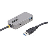 USB Hub Startech U01043-USB-EXTENDER Black Silver-22