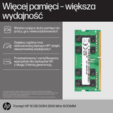 HP Laptop Memory 16GB DDR4 3200MHz SODIMM W128914748
