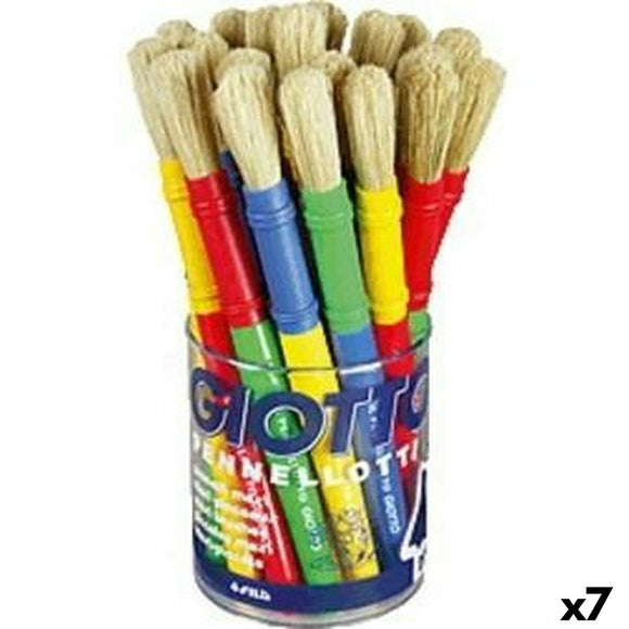 Paintbrushes Giotto Multicolour (7 Units)-0