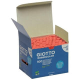 Chalks Giotto Robercolor Red 16 Units 100 Pieces-1