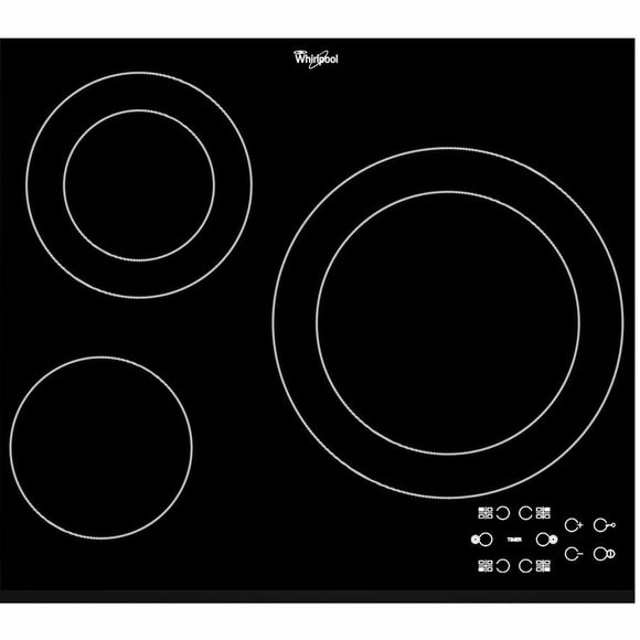 Glass-Ceramic Hob Whirlpool Corporation AKT807BF 58 cm 5600 W-0