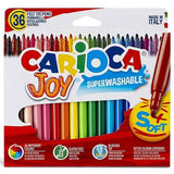 Set of Felt Tip Pens Carioca Joy Multicolour (48 Units)-1